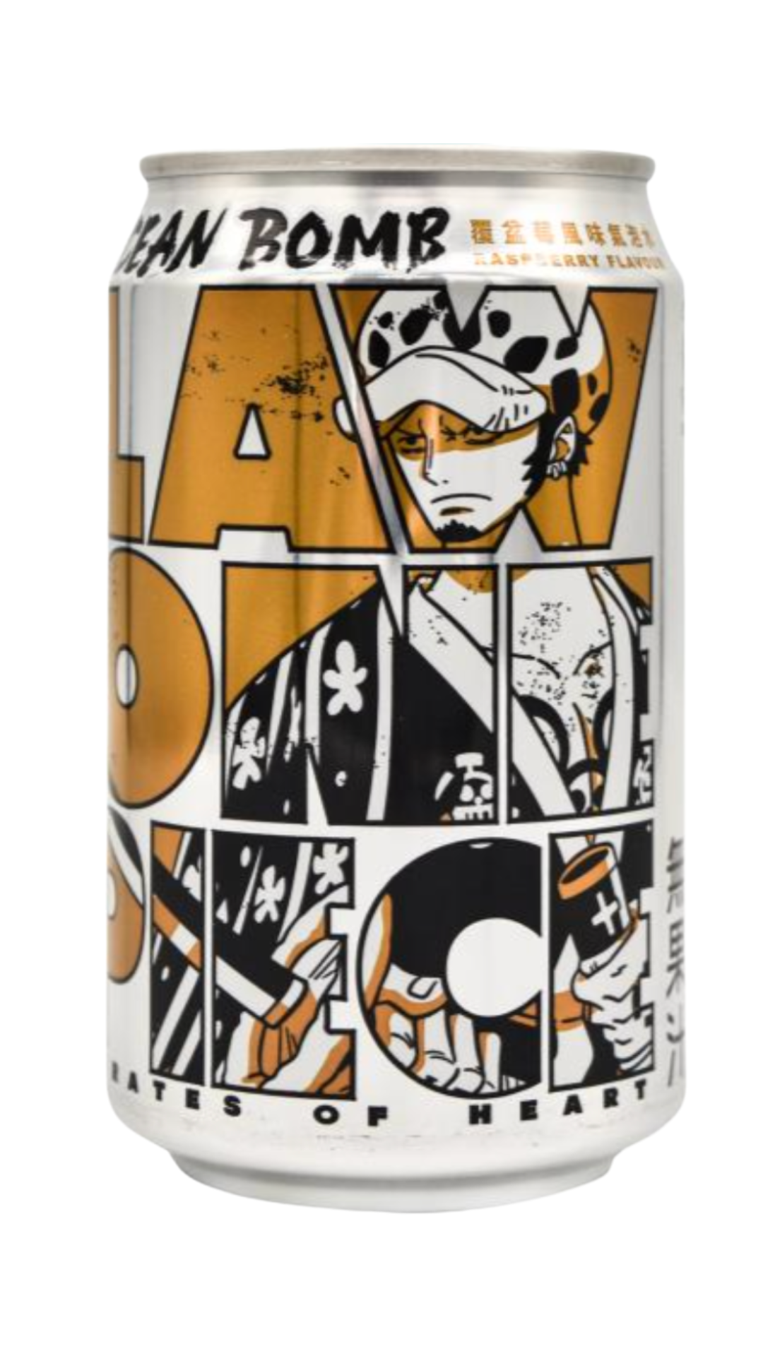 Ocean Bomb One Piece Law Bevanda Frizzante Lampone 330ml