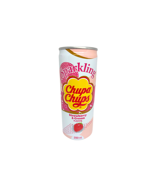 🍓🍦sparkling chupa chups strawberry & cream