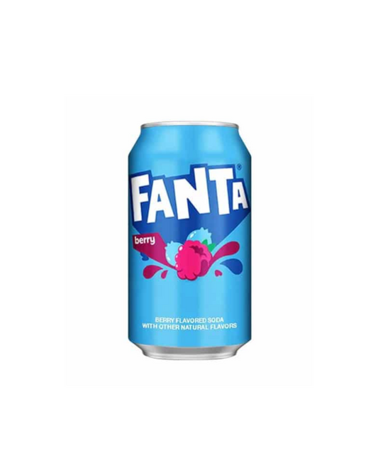 🫐Fanta Berry, bevanda al mirtillo blu da 355ml