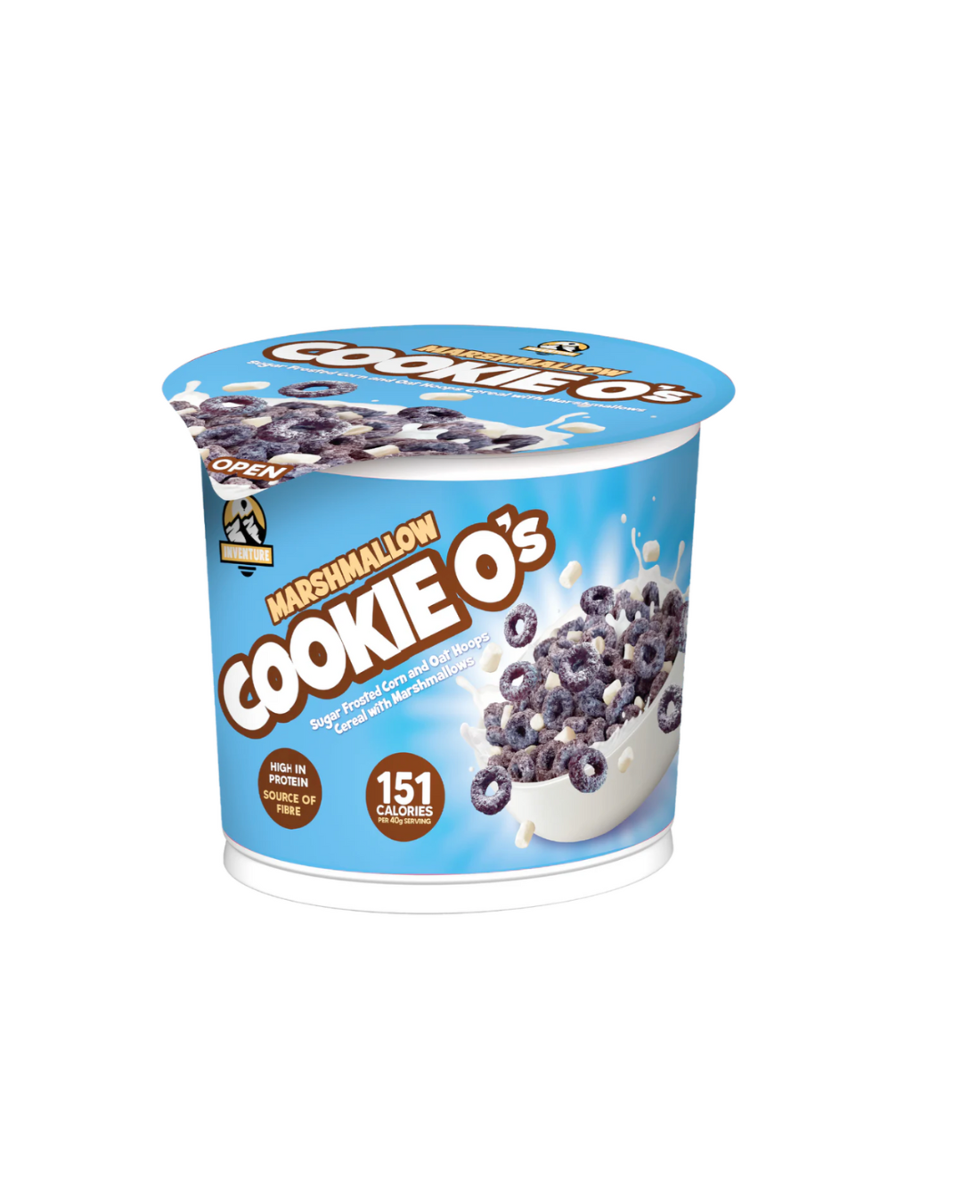 🍡🥣Cereal Cup Inventure Marshmallow Cookie O's 40g