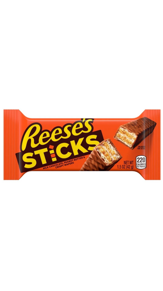 Reese's Sticks, wafer al burro d'arachidi da 42g