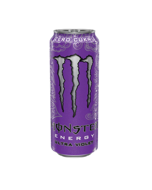 🟣Monster Energy Ultra Violet, energy drink all'uva da 500ml